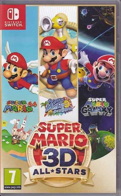Super Mario 3D All Stars - Nintendo Switch Spil (A Grade) (Genbrug)